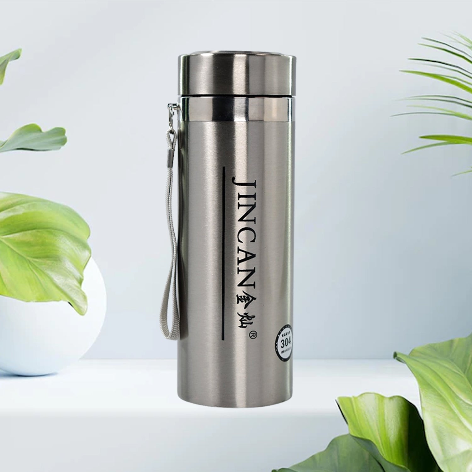 6447 350ML STAINLESS STEEL WATER BOTTLE FOR MEN WOMEN KIDS | THERMOS FLASK | REUSABLE LEAK-PROOF THERMOS STEEL FOR HOME OFFICE GYM FRIDGE TRAVELLING DeoDap 6447 350ML STAINLESS STEEL WATER BOTTLE FOR MEN WOMEN KIDS | THERMOS FLASK | REUSABLE LEAK-PROOF THERMOS STEEL FOR HOME OFFICE GYM FRIDGE TRAVELLING DeoDap